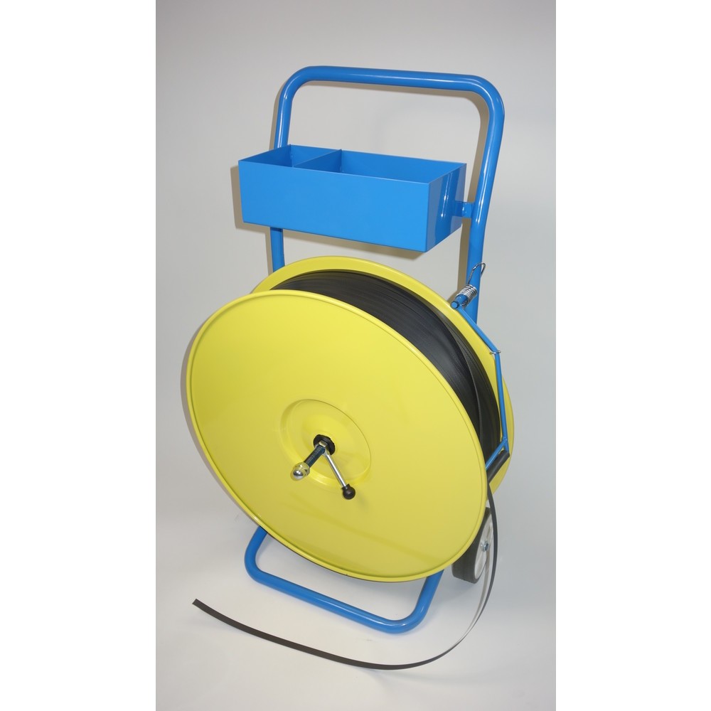Imagem do produto: Carro de desenrolamento para fitas de cintagem, padrão/conforto, para larguras de fita de 13, 16 e 19 mm