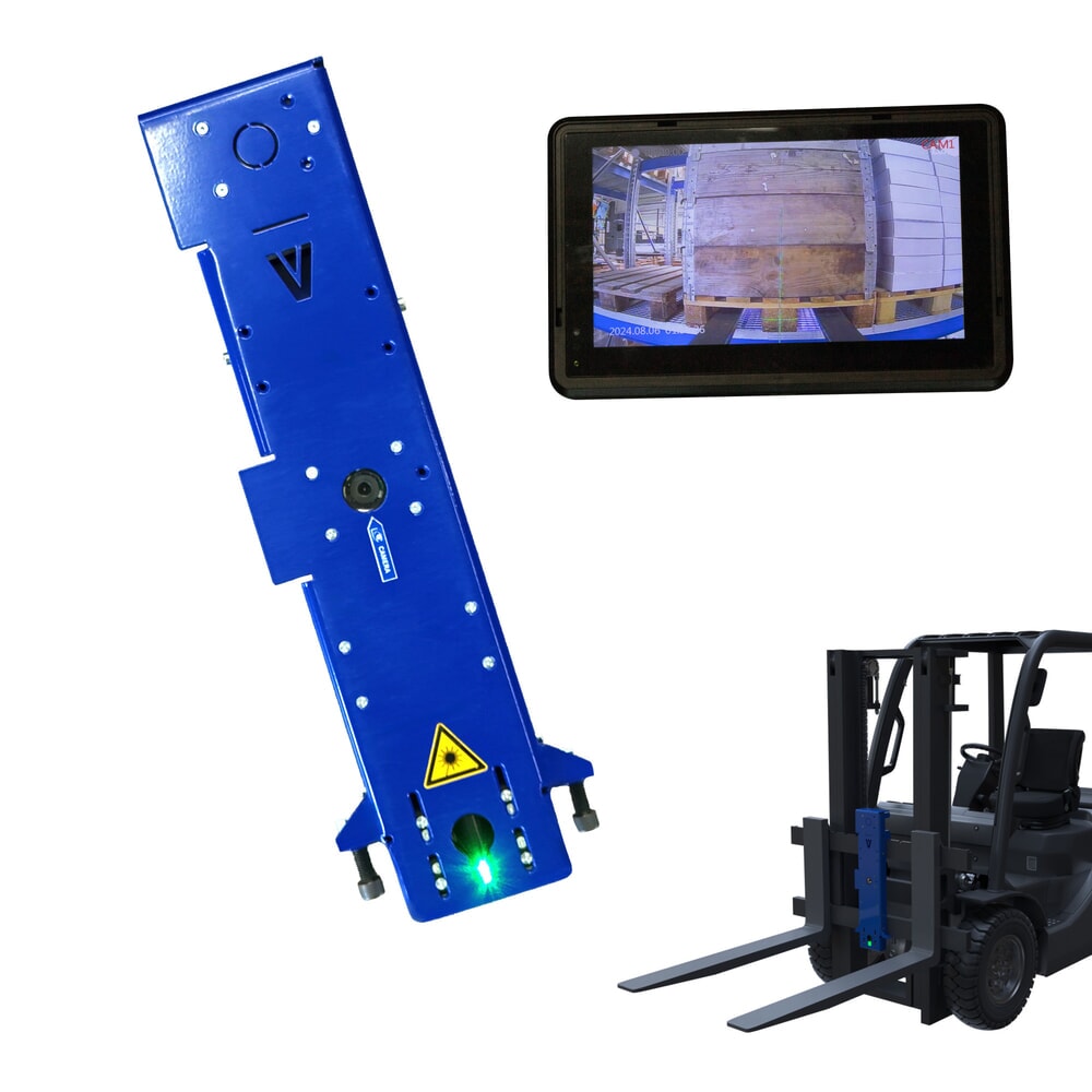 Imagem do produto: VETTER® LIZZARD Premium, sistema de guiamento de garfos por laser e câmara, ISO 2A