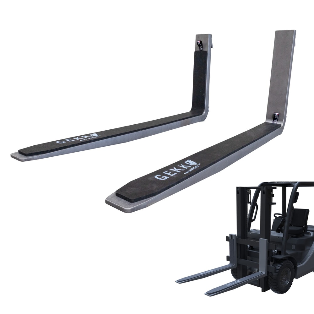 Imagem do produto: VETTER® GEKKO revestimento antiderrapante magnético para dentes do garfo, CxL 750 x 75 mm