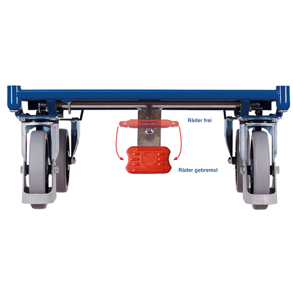 Imagem do produto n.º 3: Carrinho de barra deslizante VARIOfit®, área de carga LxP 500 x 980 mm, capacidade de carga 400 kg