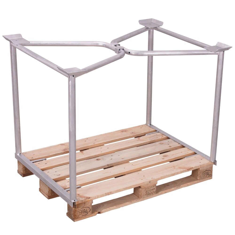 Imagem do produto: CORDES grade para palete, aberta, para europalete, zincada, altura 800 mm