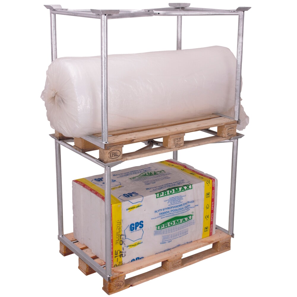 Imagem do produto n.º 2: CORDES grade para palete, aberta, para europalete, zincada, altura 800 mm