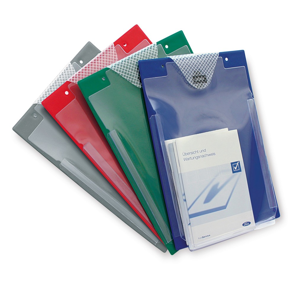 Imagem do produto: Pastas de pedidos padrão para planeadores de oficina, extragrandes, azul