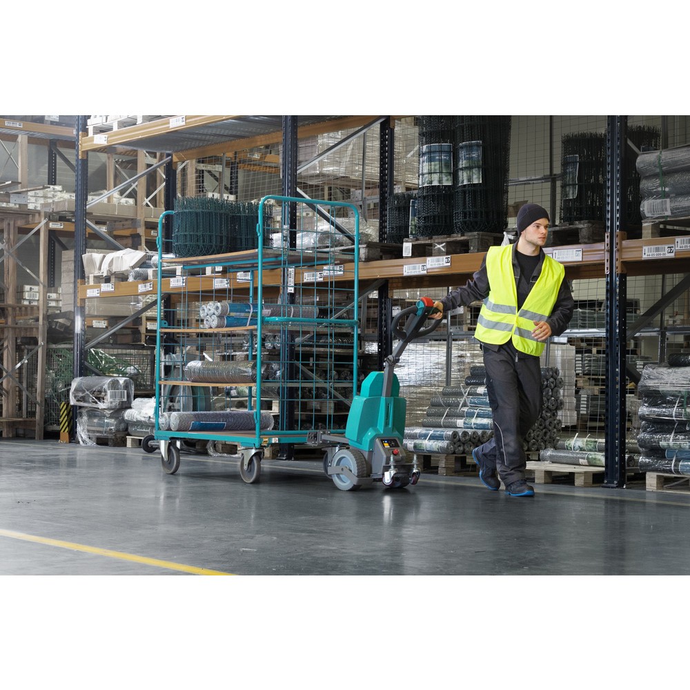 Imagem do produto n.º 4: Rebocador elétrico Ameise® TTE 1.0 – incl. acoplamento para perfis quadrados, ajustável mecanicamente
