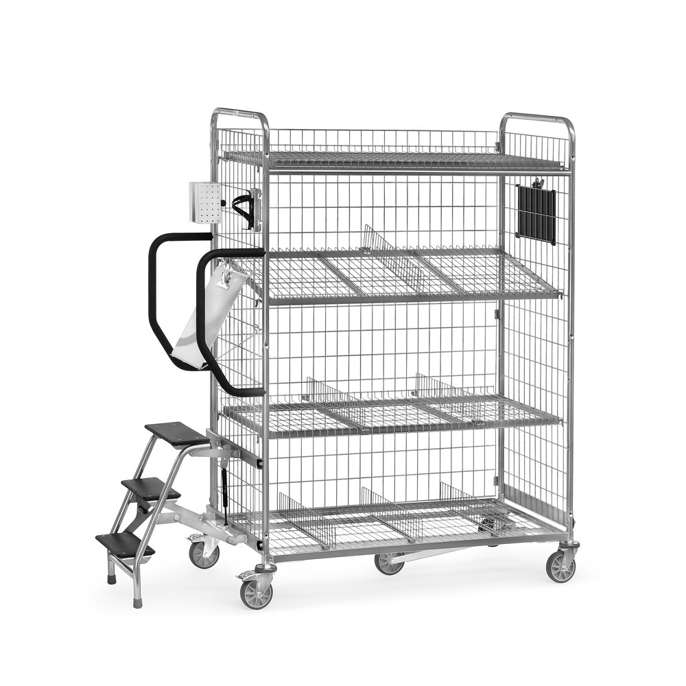 Imagem do produto n.º 3: fetra® carro de preparação de encomendas, AxLxP 1225 x 590 x 891 mm, capacidade de carga 200 kg