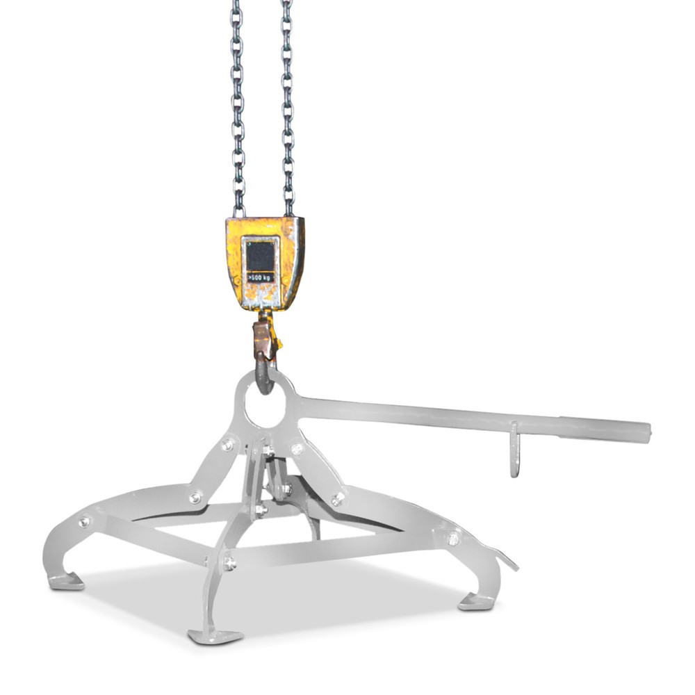Imagem do produto: Bauer® pinça de bidões, sistema de aperto de 4 pontos, para barris de 200 litros, zincado