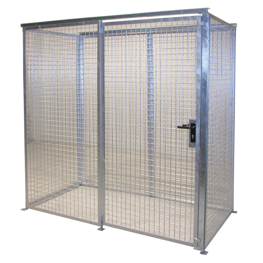 Imagem do produto: Bauer® caixa de armazenamento de garrafas de gás TRGS 510 sem tejadilho, 1 porta, 32 garrafas