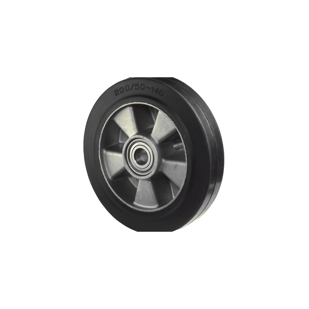 Imagem do produto: BS ROLLEN roda em borracha elástica, com rolamentos de esferas, Ø x largura 100 x 40 mm, capacidade de carga 150 kg