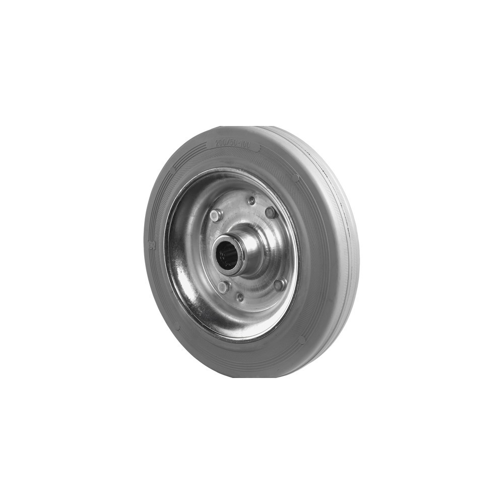 Imagem do produto: BS ROLLEN roda de borracha, suporte para rolos, Ø x largura 80 x 26 mm, TK 50 kg
