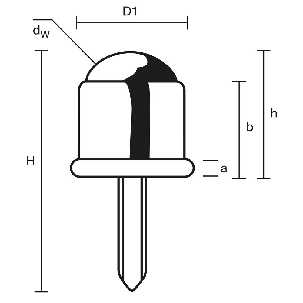 Imagem do produto n.º 3: BS ROLLEN rolo esférico com cavilha roscada, aço, Ø 16 mm, capacidade de carga 12 kg