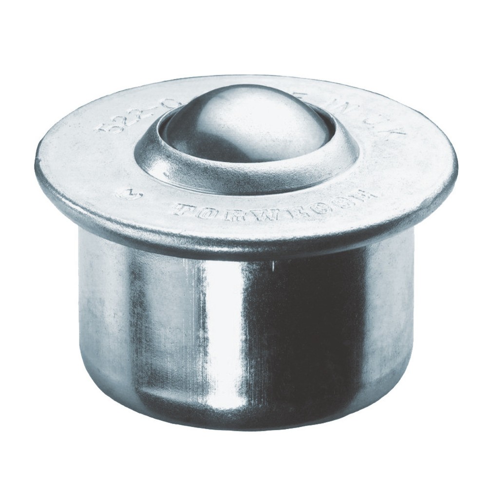 Imagem do produto: BS ROLLEN rolo esférico, aço, Ø 15 mm, capacidade de carga 50 kg