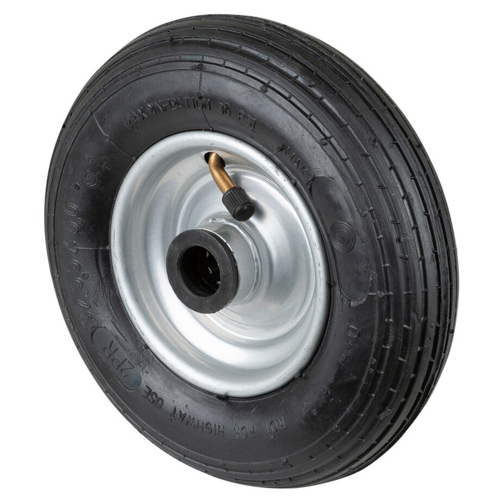 Imagem do produto: BS ROLLEN roda pneumática, perfil ranhurado, suporte para rolos, Ø x largura 200 x 50 mm, TK 80 kg