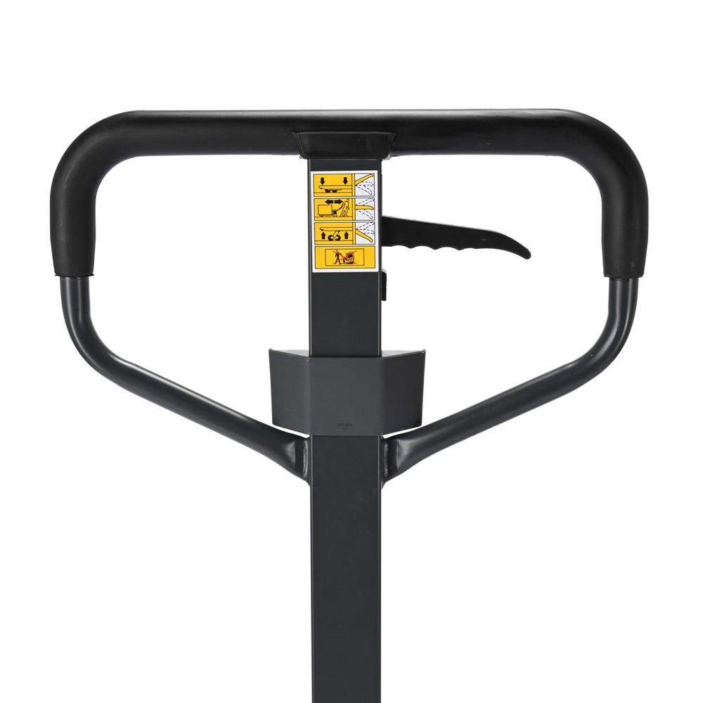 Imagem do produto n.º 6: Porta-paletes com balança Ameise® PTM 2.0 Scale com visor na cabeça do timão, capacidade de carga de 2000 kg, roletes simples.