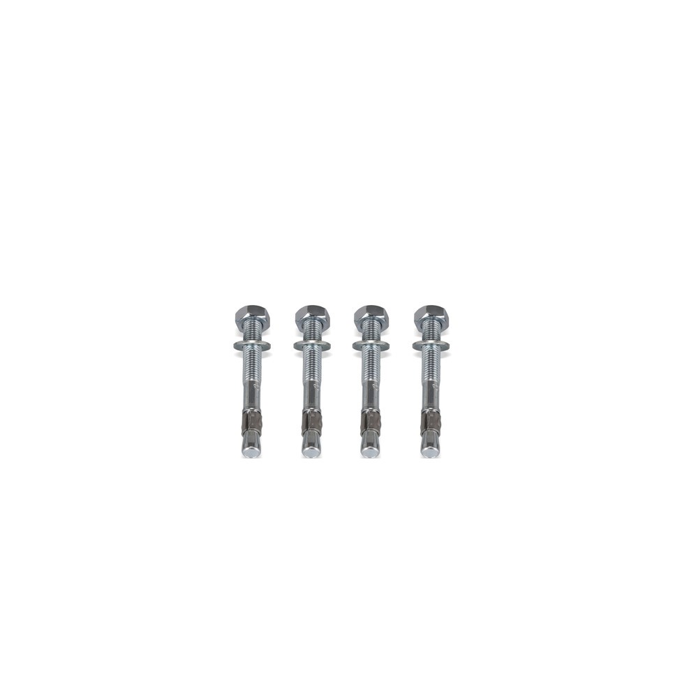 Imagem do produto: Dancop kit de montagem com ancoragens ao solo, aço galvanizado a quente, 4 unid./emb.