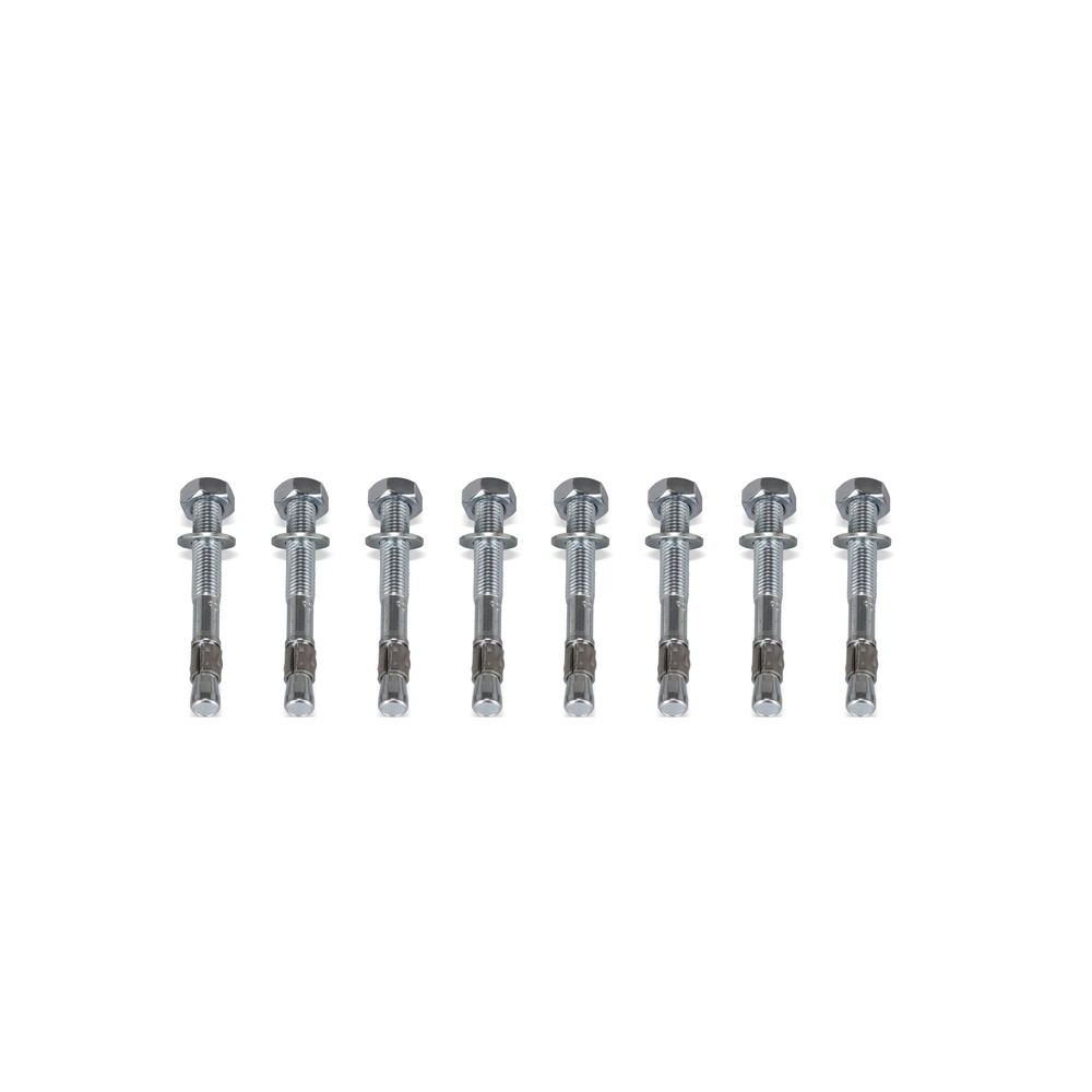 Imagem do produto: Dancop kit de montagem com ancoragens ao solo, aço galvanizado a quente, 8 unid./emb.