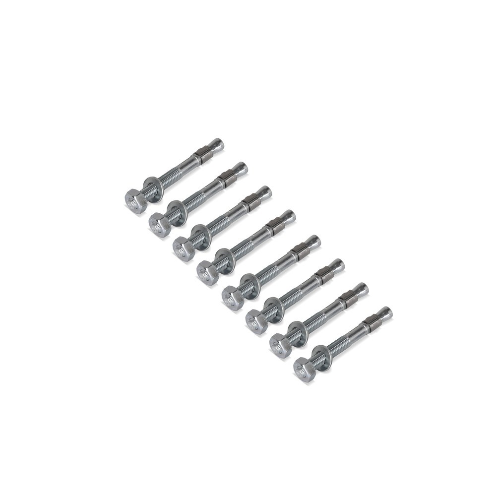 Imagem do produto n.º 5: Dancop kit de montagem com ancoragens ao solo, aço galvanizado a quente, 8 unid./emb.