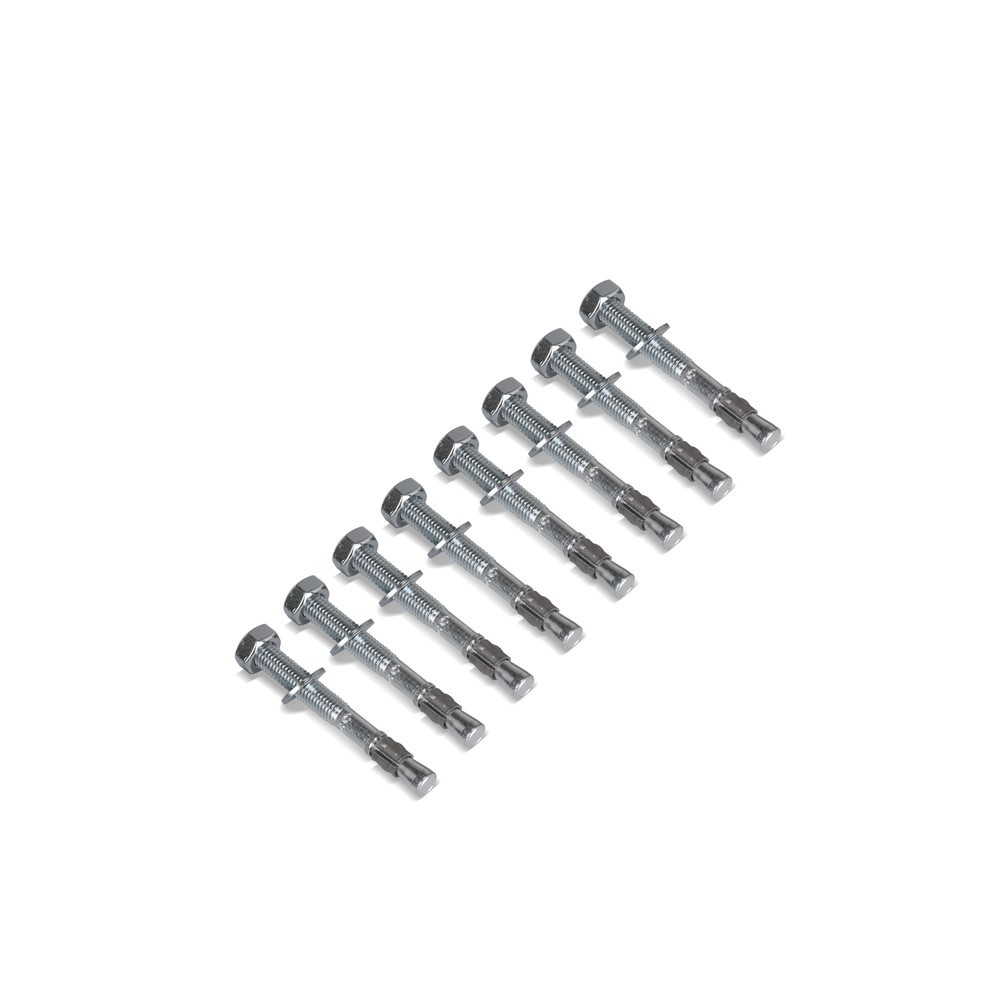 Imagem do produto n.º 7: Dancop kit de montagem com ancoragens ao solo, aço galvanizado a quente, 8 unid./emb.