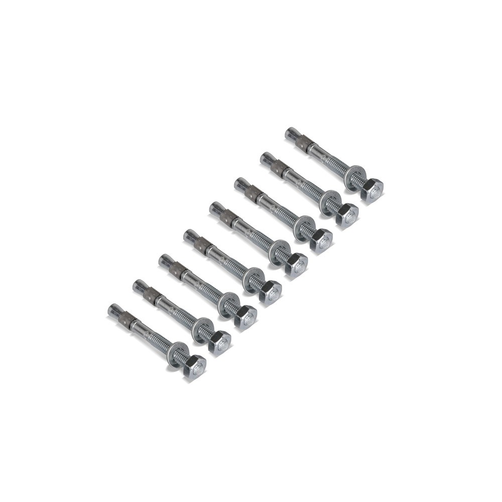Imagem do produto n.º 10: Dancop kit de montagem com ancoragens ao solo, aço galvanizado a quente, 8 unid./emb.