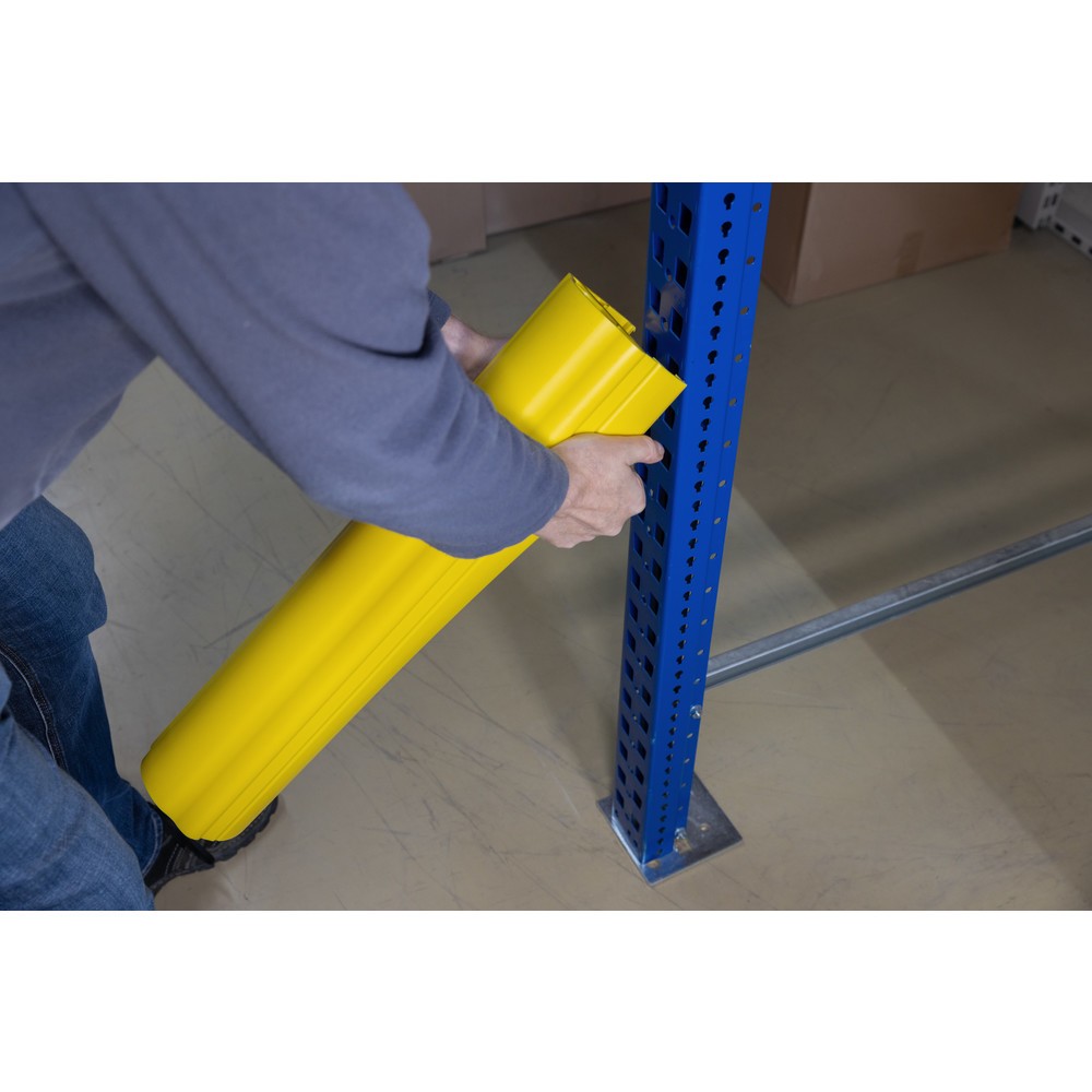 Imagem do produto n.º 11: Proteção contra impactos Dancop d-flexx para estantes Alfa, em plástico, dimensões internas A x L 400 x 100-125 mm