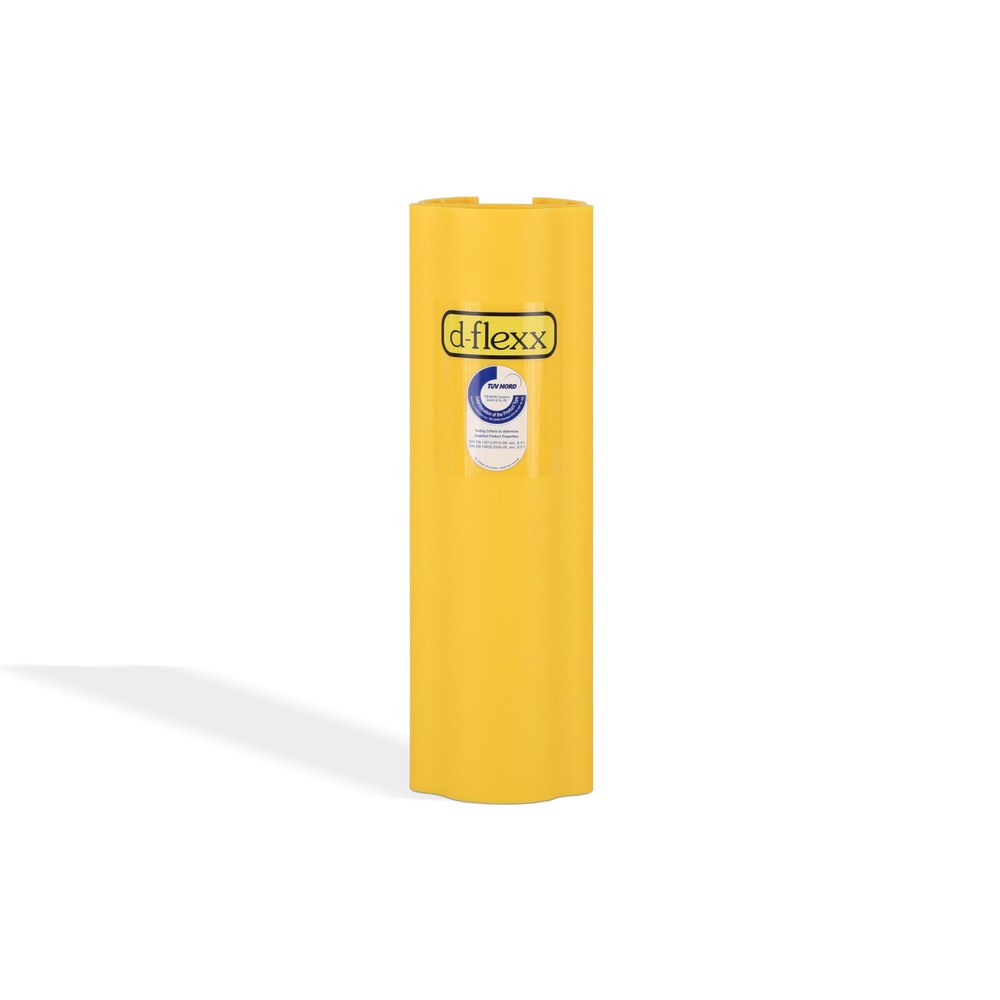 Imagem do produto: Proteção contra impactos Dancop d-flexx para estantes Alfa, em plástico, dimensões internas A x L 400 x 75-99 mm