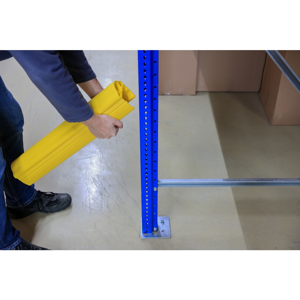 Imagem do produto n.º 11: Proteção contra impactos Dancop d-flexx para estantes Alfa, em plástico, A x L 600 x 75-99 mm
