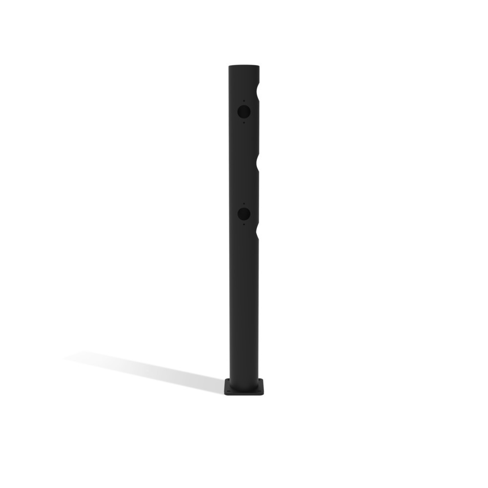 Imagem do produto: Poste de canto Dancop para porta basculante da guarda de segurança «Delta», esquerda, para utilização em espaços interiores e exteriores, altura de 1200 mm