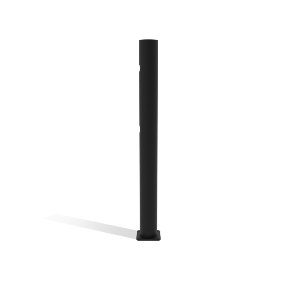 Imagem do produto n.º 3: Dancop postes iniciais/terminais para porta basculante das barreiras de segurança "Delta", para utilização em espaços interiores e exteriores, 1200 mm de altura