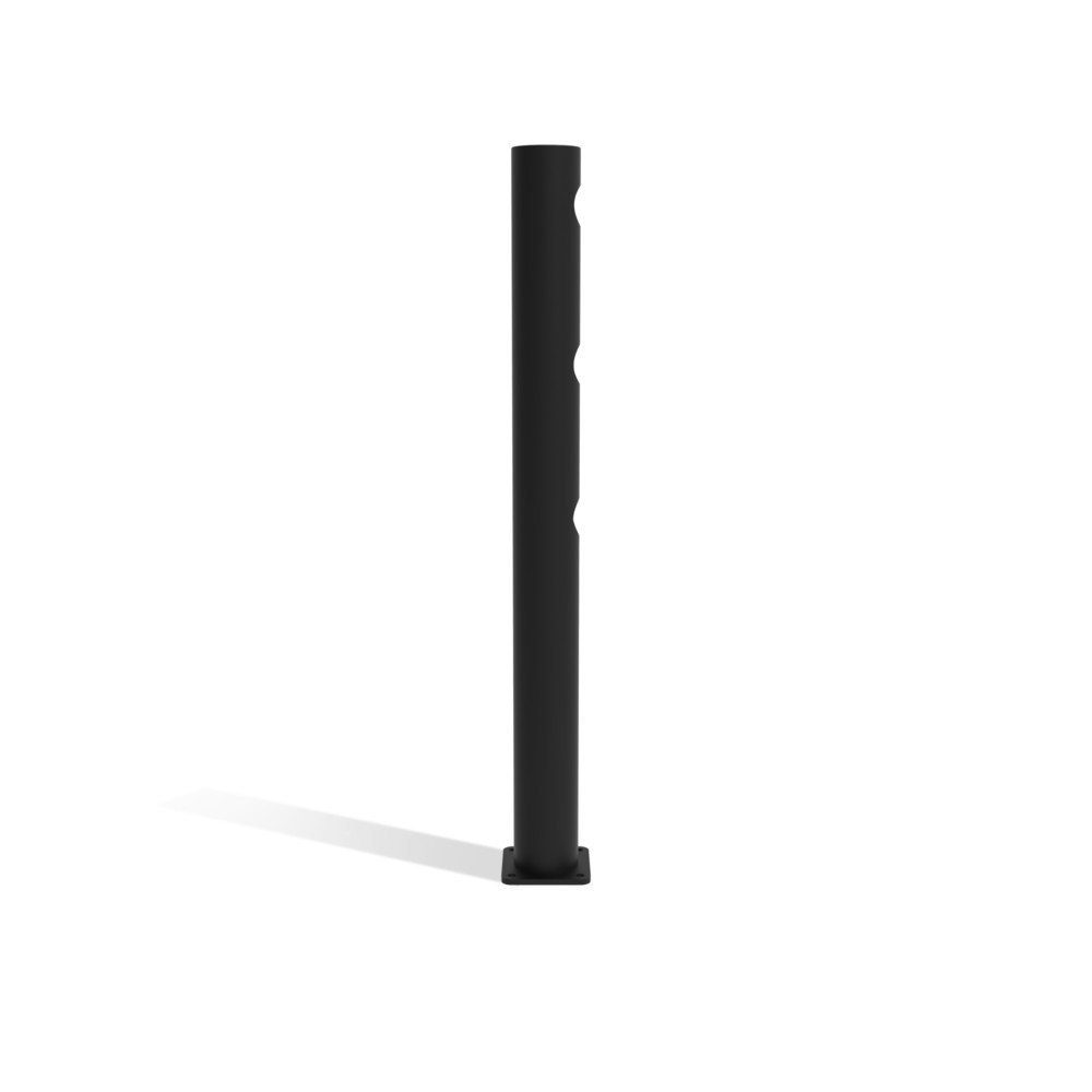 Imagem do produto n.º 5: Poste de canto Dancop para porta basculante da guarda de segurança «Delta», direita, para utilização em espaços interiores e exteriores, altura de 1200 mm