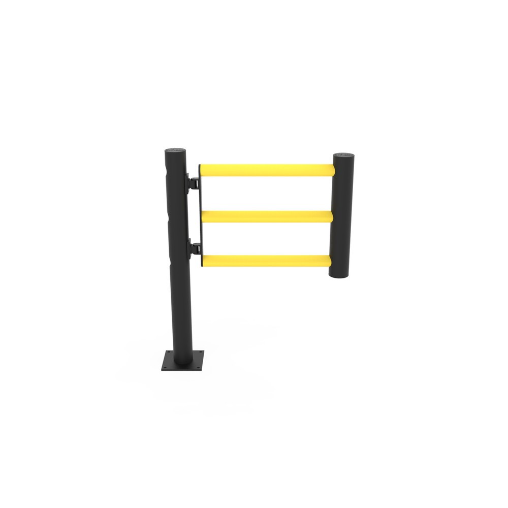 Imagem do produto n.º 12: Dancop postes iniciais/terminais para porta basculante das barreiras de segurança "Delta", para utilização em espaços interiores e exteriores, 1200 mm de altura