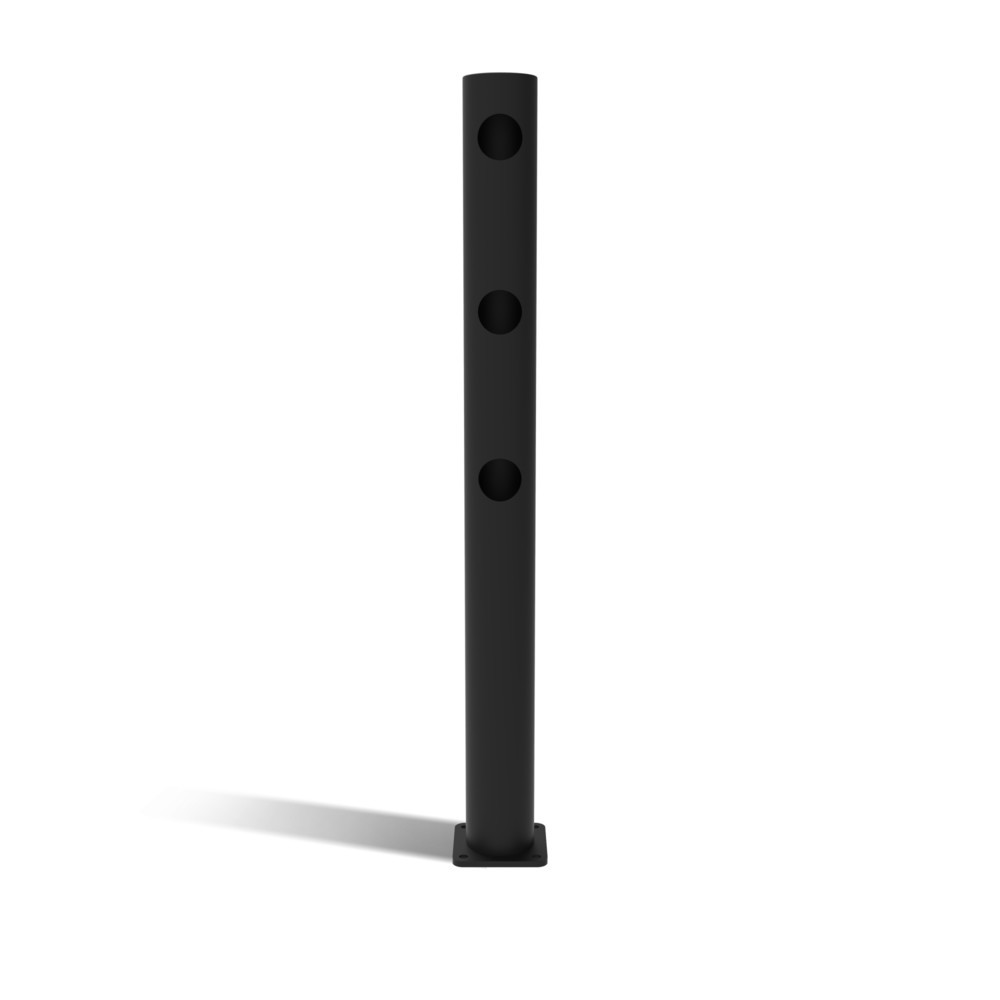 Imagem do produto: Dancop poste terminal para barreiras de segurança "Delta", para utilização em espaços interiores e exteriores, 1200 mm de altura