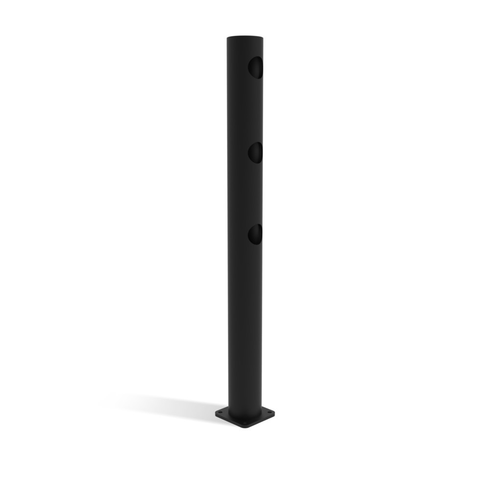 Imagem do produto n.º 4: Dancop postes centrais para barreiras de segurança "Delta", para utilização em espaços interiores e exteriores, 1200 mm de altura