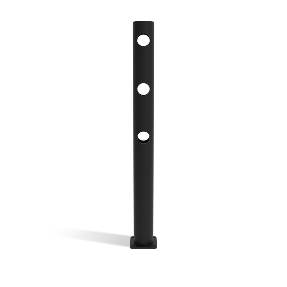 Imagem do produto n.º 5: Dancop postes centrais para barreiras de segurança "Delta", para utilização em espaços interiores e exteriores, 1200 mm de altura