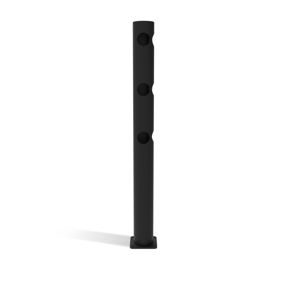 Imagem do produto n.º 7: Dancop postes de canto para barreiras de segurança "Delta", para utilização em espaços interiores e exteriores, 1200 mm de altura