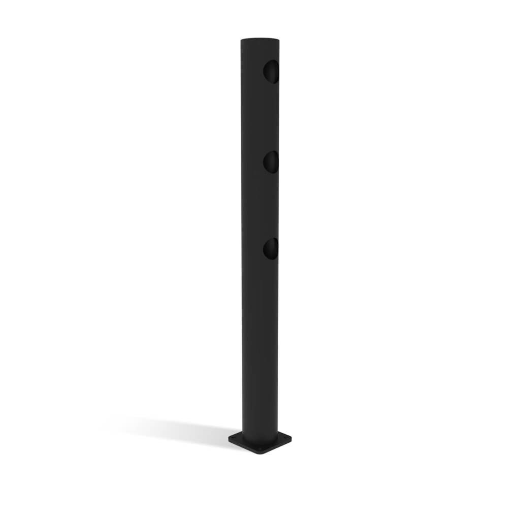 Imagem do produto n.º 8: Dancop postes centrais para barreiras de segurança "Delta", para utilização em espaços interiores e exteriores, 1200 mm de altura