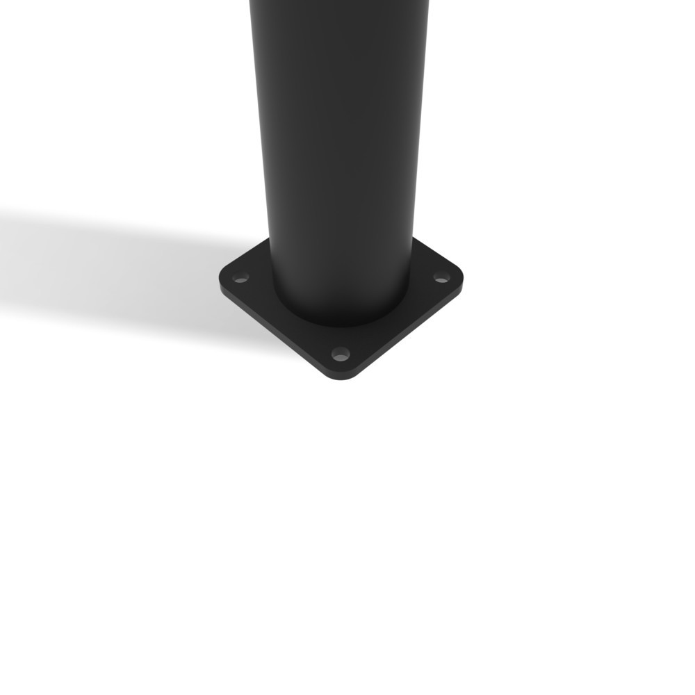 Imagem do produto n.º 9: Dancop postes de canto para barreiras de segurança "Delta", para utilização em espaços interiores e exteriores, 1200 mm de altura