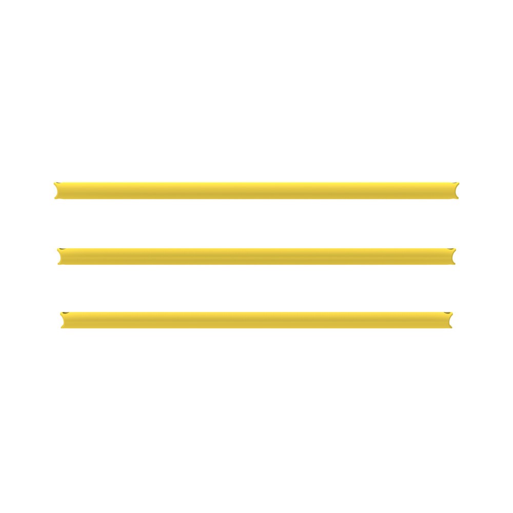 Imagem do produto n.º 5: Dancop conjunto de travessas para barreiras de segurança "Delta", para utilização em espaços interiores e exteriores, 3 x 350 - 1510 mm, corte personalizado