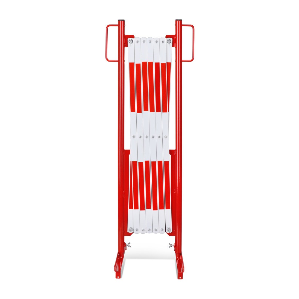 Imagem do produto: Dancop grade em tesoura, suporte em ambos os lados, largura 3600 mm, vermelho/branco