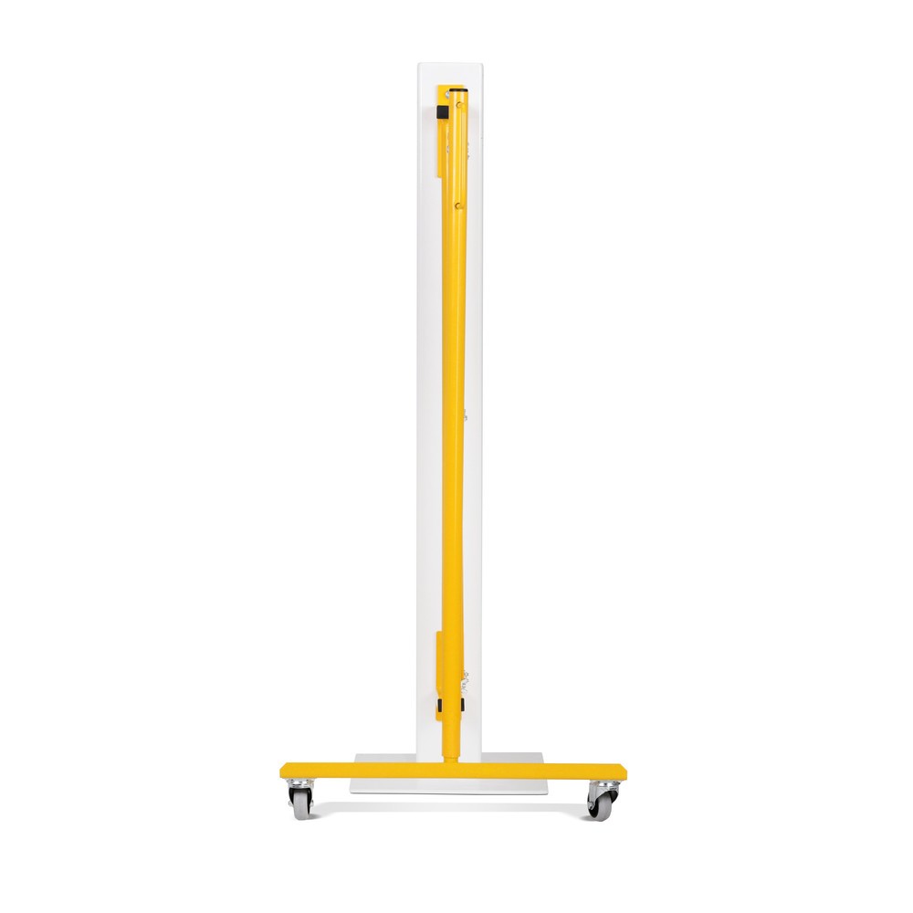 Imagem do produto n.º 3: Dancop grade em tesoura, rodas de um lado, montagem na parede, largura 3600 mm, preto/amarelo