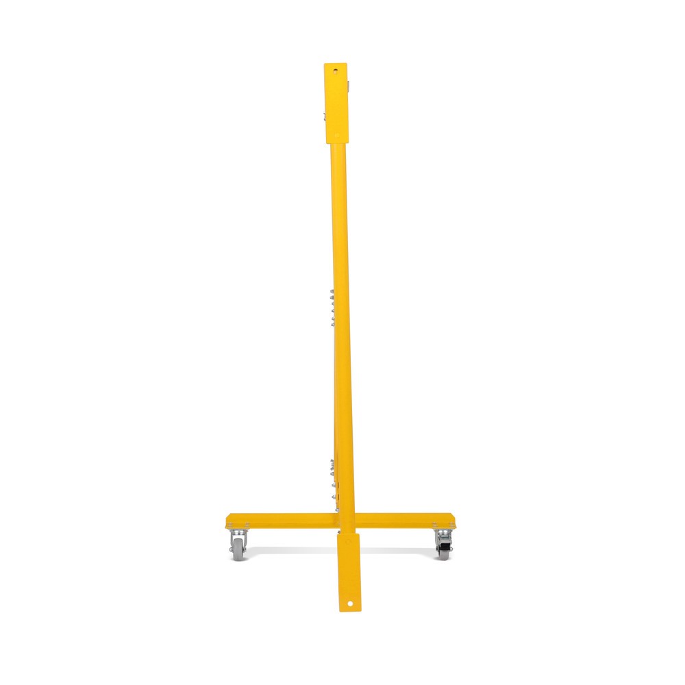 Imagem do produto n.º 7: Dancop grade em tesoura, rodas de um lado, montagem na parede, largura 3600 mm, preto/amarelo
