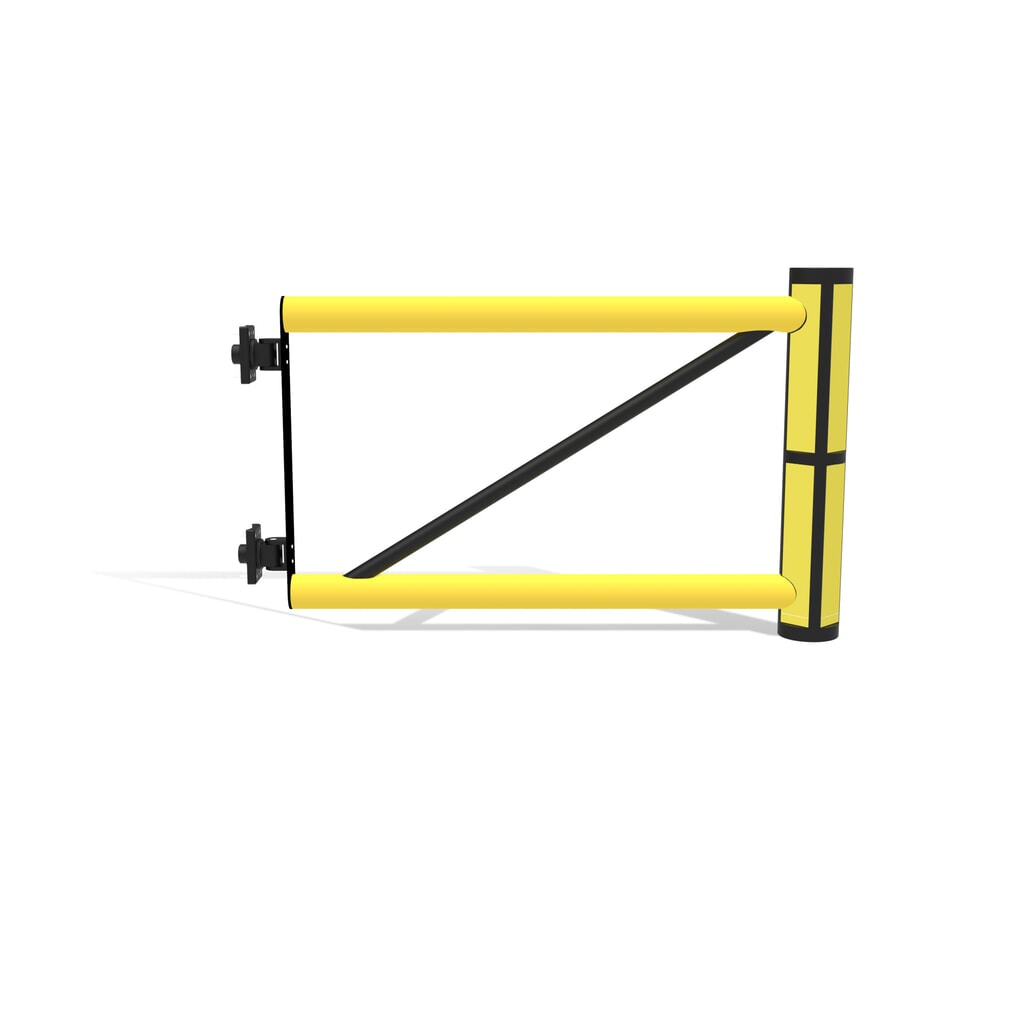 Dancop porta basculante para barreira de proteção contra embate "Delta", para utilização em espaços interiores e exteriores, A x L 1200 x 1.000 mm Imagem do produto: Dancop porta basculante para barreira de proteção contra embate "Delta", para utilização em espaços interiores e exteriores, A x L 1200 x 1.000 mm