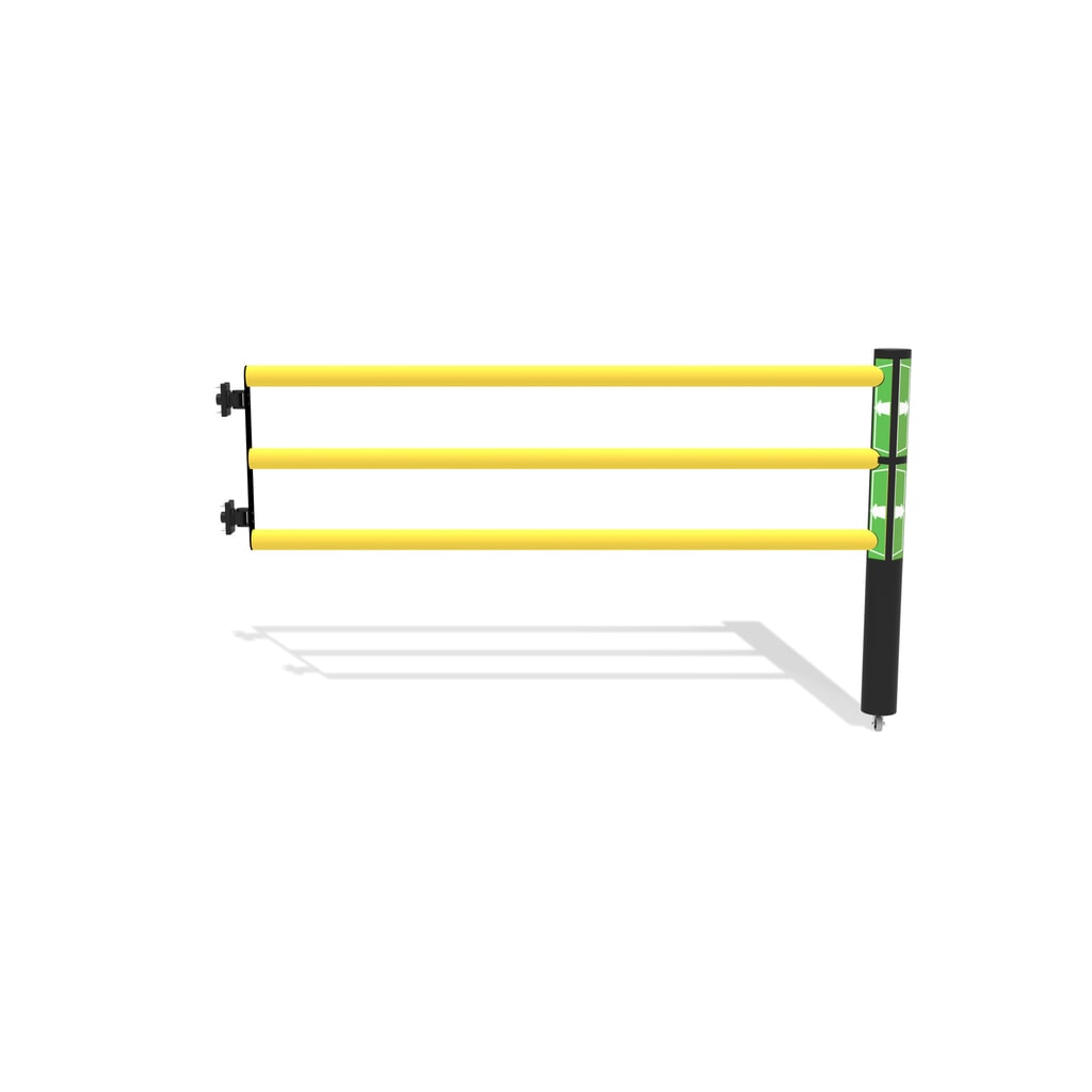 Imagem do produto: Dancop porta basculante para barreira de proteção contra embate "Delta", para utilização em espaços interiores e exteriores, A x L 1200 x 2.000 mm
