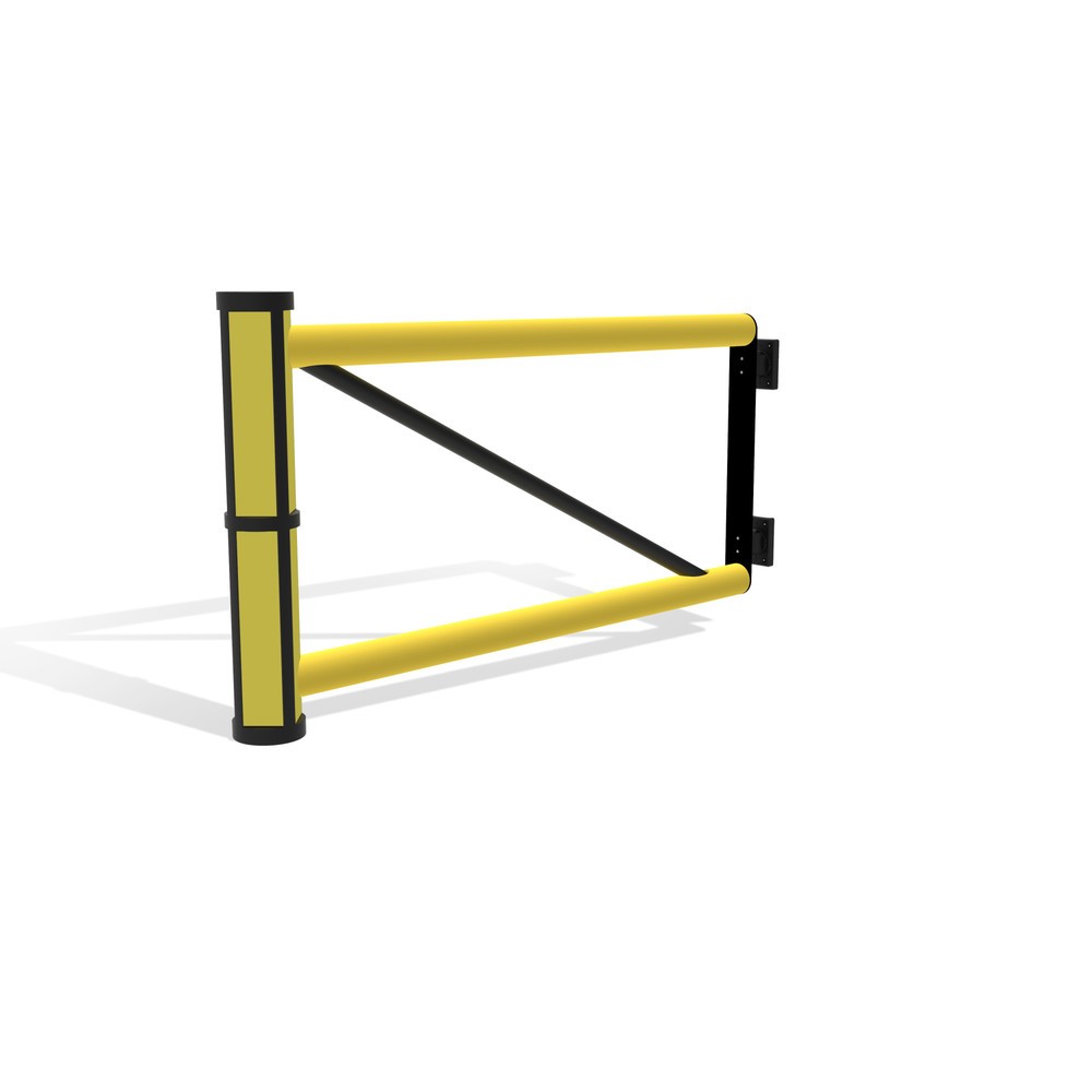Imagem do produto n.º 2: Dancop porta basculante para barreira de proteção contra embate "Delta", para utilização em espaços interiores e exteriores, A x L 1200 x 1.200 mm