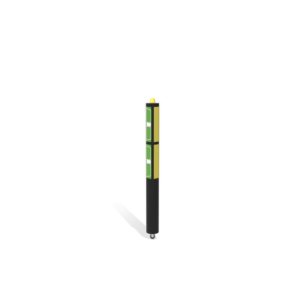Imagem do produto n.º 3: Dancop porta basculante para barreira de proteção contra embate "Delta", para utilização em espaços interiores e exteriores, A x L 1200 x 2.000 mm