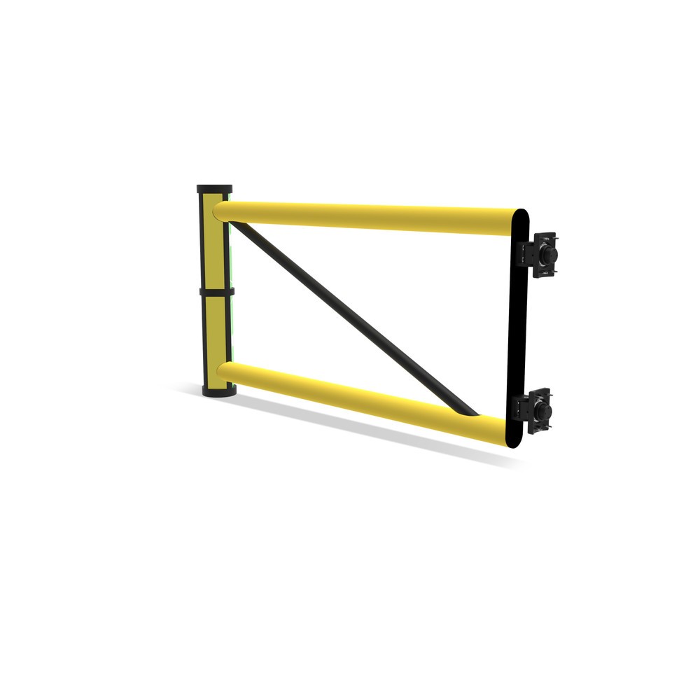 Imagem do produto n.º 4: Dancop porta basculante para barreira de proteção contra embate "Delta", para utilização em espaços interiores e exteriores, A x L 1200 x 1.200 mm