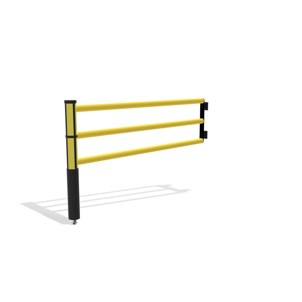 Imagem do produto n.º 4: Dancop porta basculante para barreira de proteção contra embate "Delta", para utilização em espaços interiores e exteriores, A x L 1200 x 2.000 mm