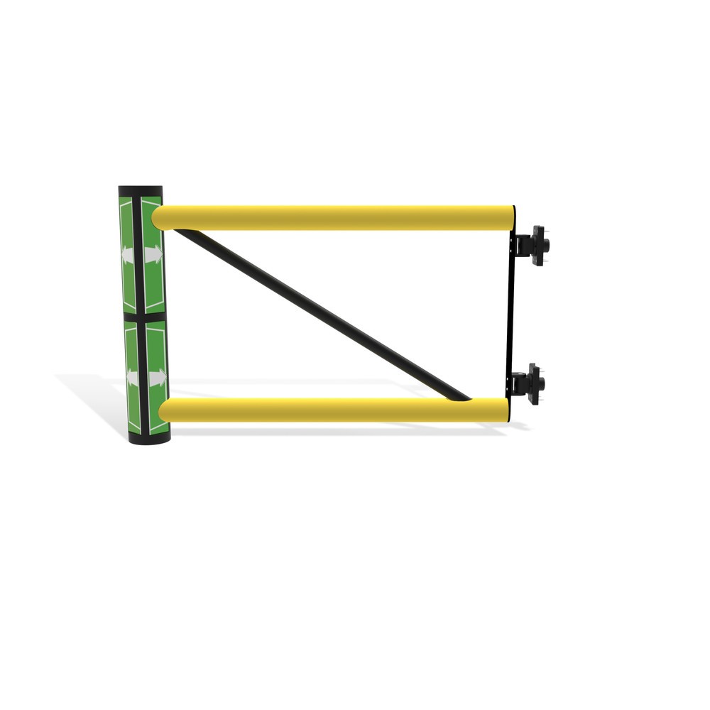 Imagem do produto n.º 5: Dancop porta basculante para barreira de proteção contra embate "Delta", para utilização em espaços interiores e exteriores, A x L 1200 x 1.000 mm