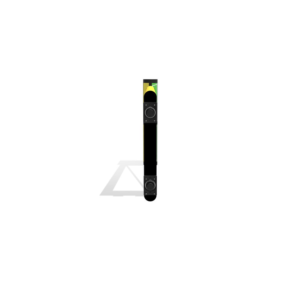 Imagem do produto n.º 5: Dancop porta basculante para barreira de proteção contra embate "Delta", para utilização em espaços interiores e exteriores, A x L 1200 x 1.200 mm