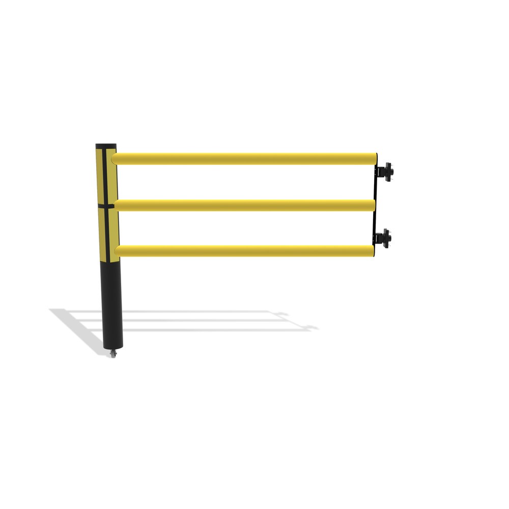 Imagem do produto n.º 5: Dancop porta basculante para barreira de proteção contra embate "Delta", para utilização em espaços interiores e exteriores, A x L 1200 x 1.500 mm