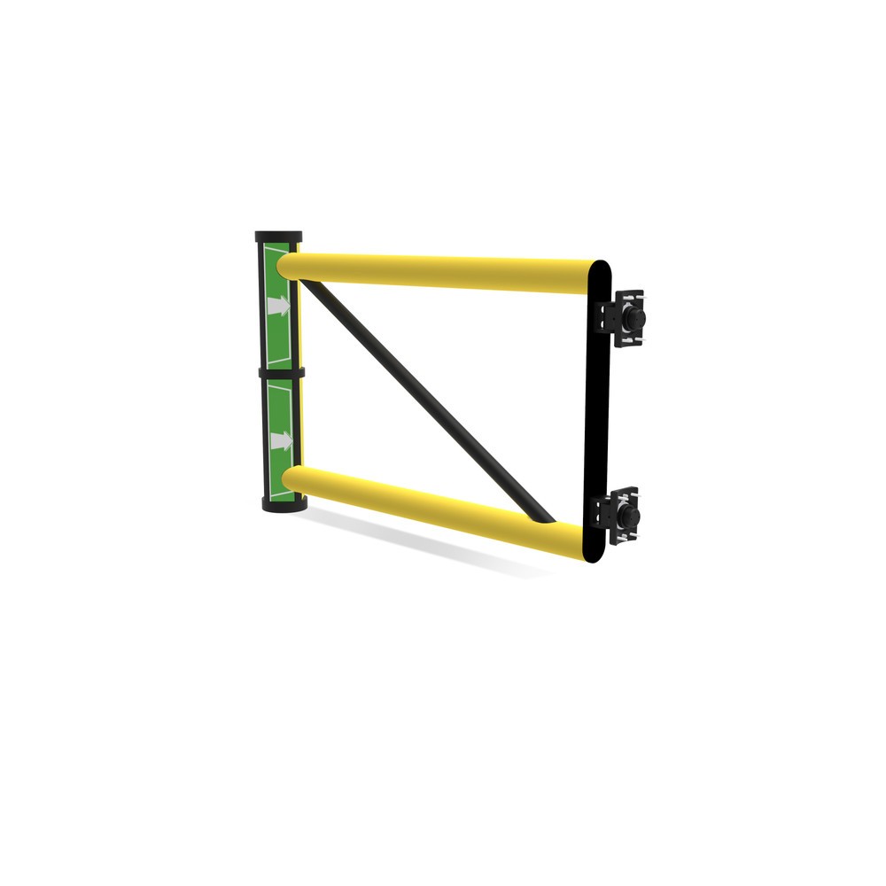 Imagem do produto n.º 6: Dancop porta basculante para barreira de proteção contra embate "Delta", para utilização em espaços interiores e exteriores, A x L 1200 x 1.000 mm