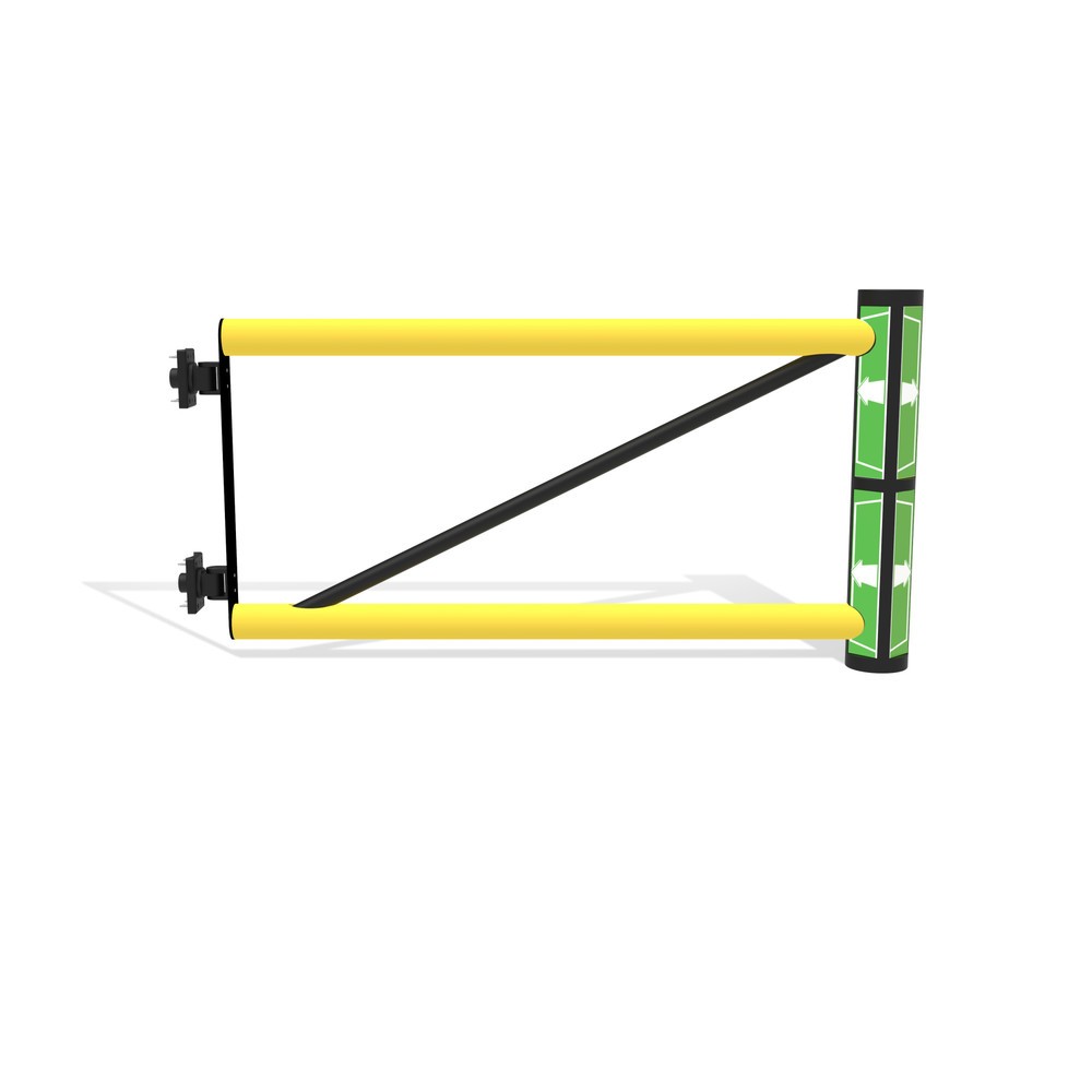 Imagem do produto n.º 7: Dancop porta basculante para barreira de proteção contra embate "Delta", para utilização em espaços interiores e exteriores, A x L 1200 x 1.200 mm